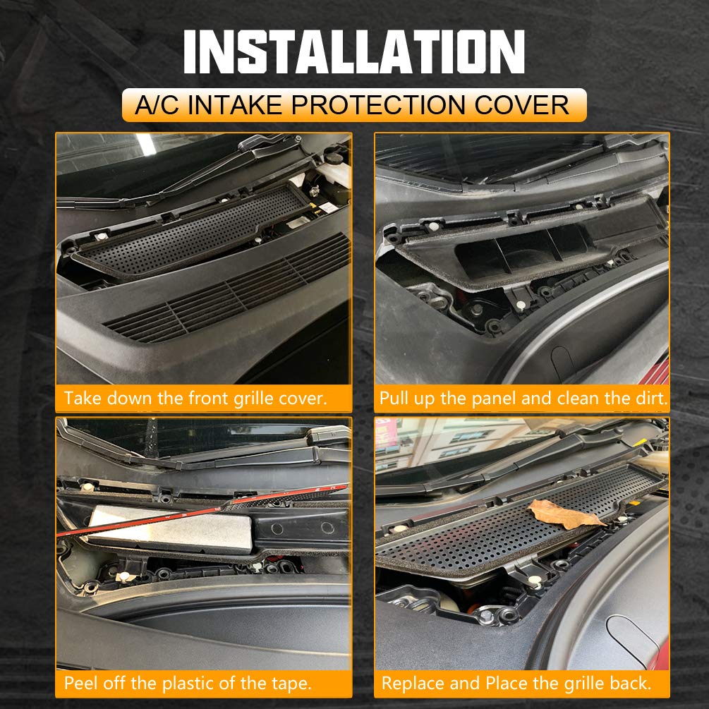 Air Vent Intake Protection Cover | Tesla Model 3