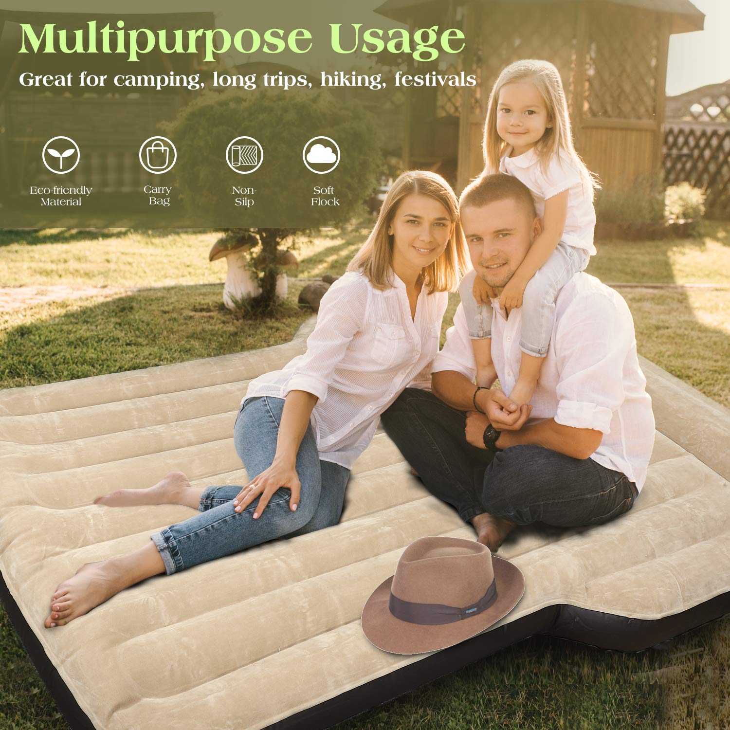 Air Mattress Portable Camping Bed | Tesla Model S/3/X/Y