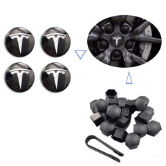 Aero Wheel Cap Kit | Tesla Model 3